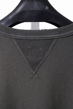 画像をギャラリービューアに読み込む, FULLCOUNT FADING SWEAT SHIRT / ORIGINAL CIRCULAR FLEECE (BLACK)