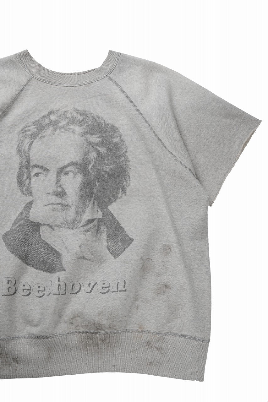 画像をギャラリービューアに読み込む, SAINT Mxxxxxx SS CREW NECK SWEAT / BEETHORVEN (GREY)