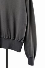 画像をギャラリービューアに読み込む, FULLCOUNT FADING SWEAT SHIRT / ORIGINAL CIRCULAR FLEECE (BLACK)