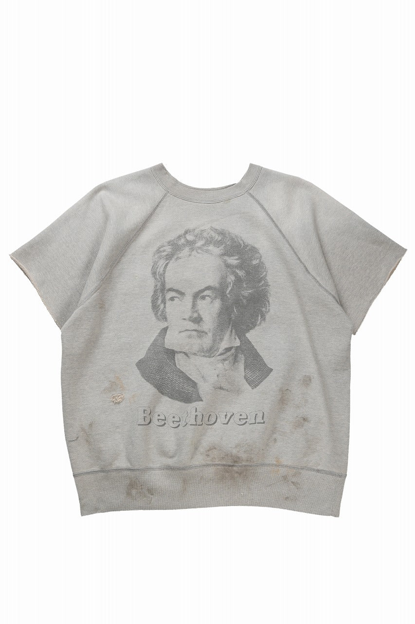画像をギャラリービューアに読み込む, SAINT Mxxxxxx SS CREW NECK SWEAT / BEETHORVEN (GREY)
