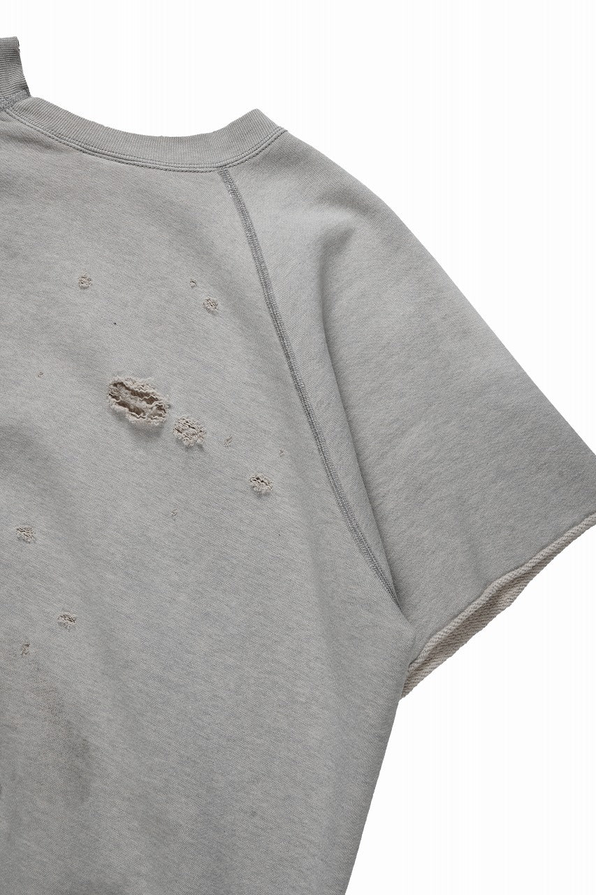 画像をギャラリービューアに読み込む, SAINT Mxxxxxx SS CREW NECK SWEAT / BEETHORVEN (GREY)
