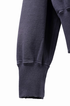 画像をギャラリービューアに読み込む, FULLCOUNT "LIL' BIT" FADING SWEAT SHIRT / ORIGINAL CIRCULAR FLEECE (EGG PLANT)