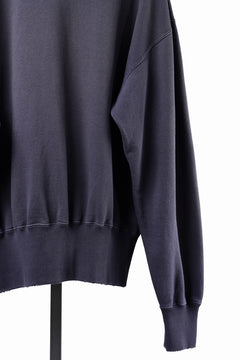 画像をギャラリービューアに読み込む, FULLCOUNT "LIL' BIT" FADING SWEAT SHIRT / ORIGINAL CIRCULAR FLEECE (EGG PLANT)