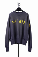 画像をギャラリービューアに読み込む, FULLCOUNT "LIL' BIT" FADING SWEAT SHIRT / ORIGINAL CIRCULAR FLEECE (EGG PLANT)
