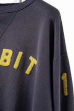 画像をギャラリービューアに読み込む, FULLCOUNT "LIL' BIT" FADING SWEAT SHIRT / ORIGINAL CIRCULAR FLEECE (EGG PLANT)