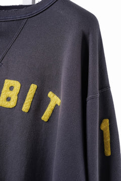 画像をギャラリービューアに読み込む, FULLCOUNT "LIL' BIT" FADING SWEAT SHIRT / ORIGINAL CIRCULAR FLEECE (EGG PLANT)