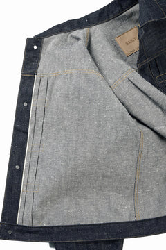 画像をギャラリービューアに読み込む, SAINT Mxxxxxx x BerBerJin DENIM JACKET / REGID (BLUE)