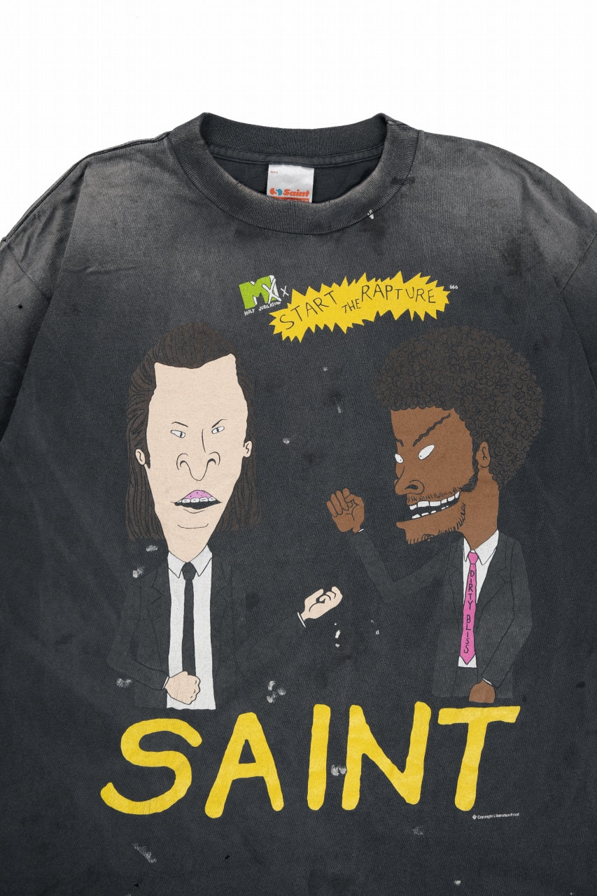 SAINT Mxxxxxx SS TEE / RAPTURE (BLACK)