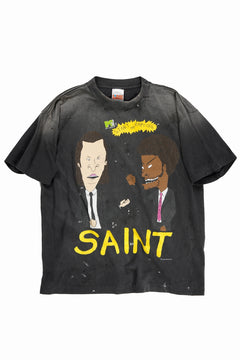 画像をギャラリービューアに読み込む, SAINT Mxxxxxx SS TEE / RAPTURE (BLACK)