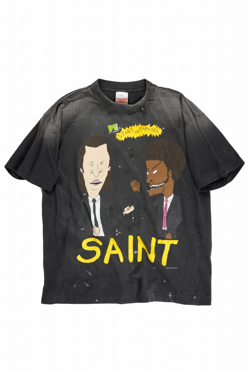 画像をギャラリービューアに読み込む, SAINT Mxxxxxx SS TEE / RAPTURE (BLACK)