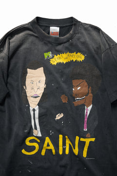 画像をギャラリービューアに読み込む, SAINT Mxxxxxx SS TEE / RAPTURE (BLACK)