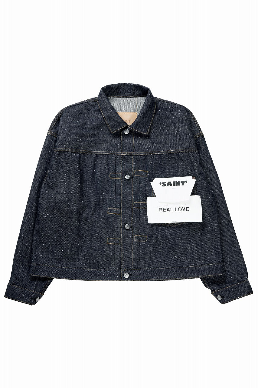 画像をギャラリービューアに読み込む, SAINT Mxxxxxx x BerBerJin DENIM JACKET / REGID (BLUE)
