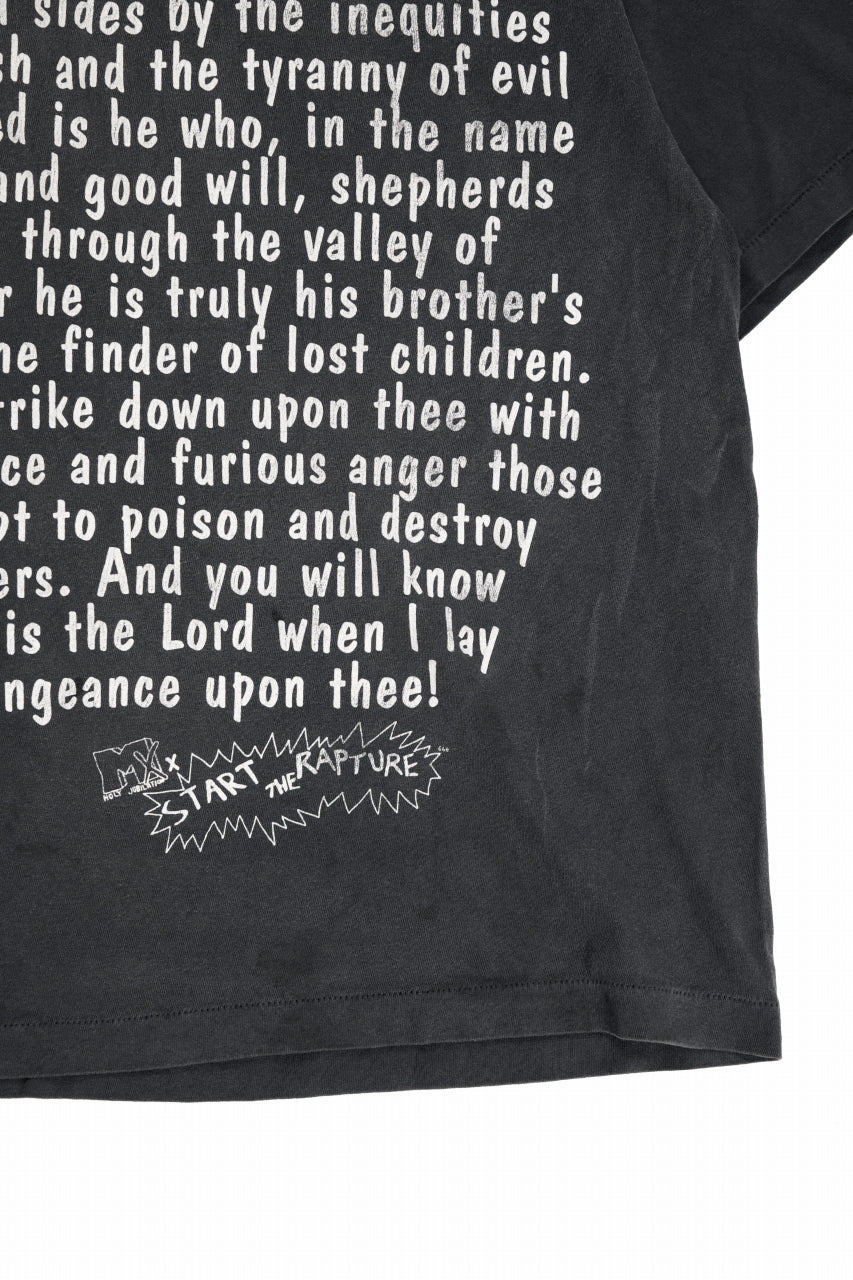 SAINT Mxxxxxx SS TEE / RAPTURE (BLACK)