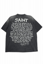 画像をギャラリービューアに読み込む, SAINT Mxxxxxx SS TEE / RAPTURE (BLACK)