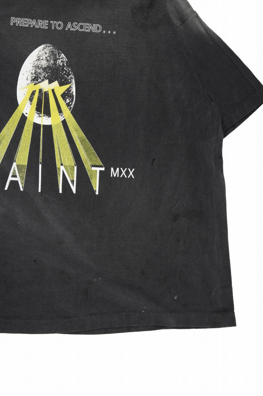 SAINT Mxxxxxx SS TEE / EGG (BLACK)
