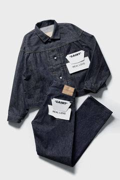 画像をギャラリービューアに読み込む, SAINT Mxxxxxx x BerBerJin DENIM JACKET / REGID (BLUE)