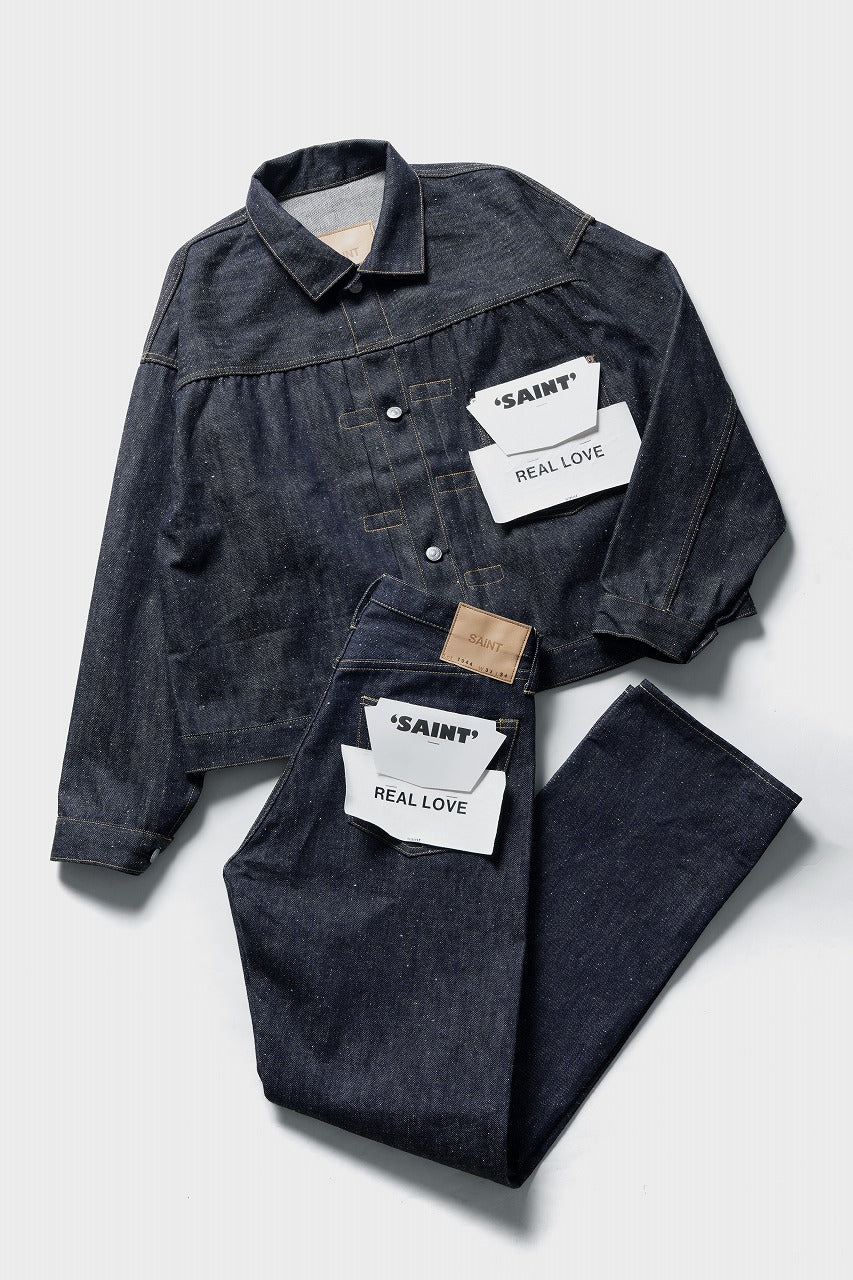 画像をギャラリービューアに読み込む, SAINT Mxxxxxx x BerBerJin DENIM JACKET / REGID (BLUE)