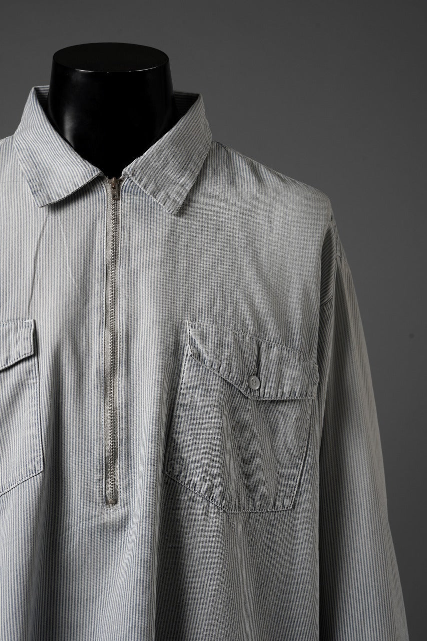 画像をギャラリービューアに読み込む, SAINT Mxxxxxx HICKORY SHIRT / STRIPE (WHITE)