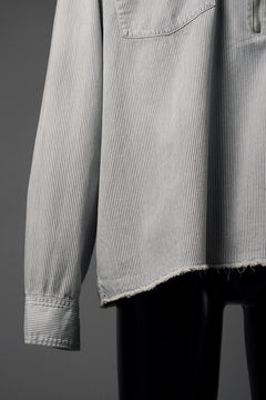 画像をギャラリービューアに読み込む, SAINT Mxxxxxx HICKORY SHIRT / STRIPE (WHITE)