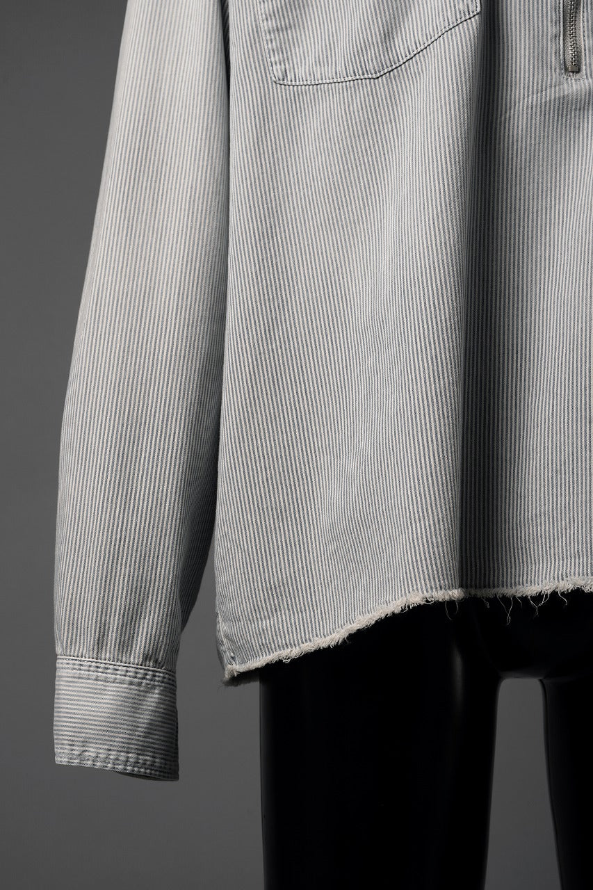画像をギャラリービューアに読み込む, SAINT Mxxxxxx HICKORY SHIRT / STRIPE (WHITE)
