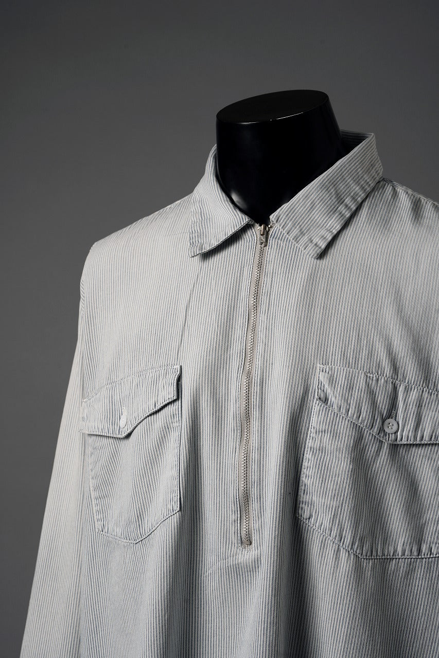 画像をギャラリービューアに読み込む, SAINT Mxxxxxx HICKORY SHIRT / STRIPE (WHITE)