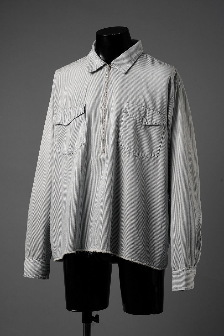 画像をギャラリービューアに読み込む, SAINT Mxxxxxx HICKORY SHIRT / STRIPE (WHITE)