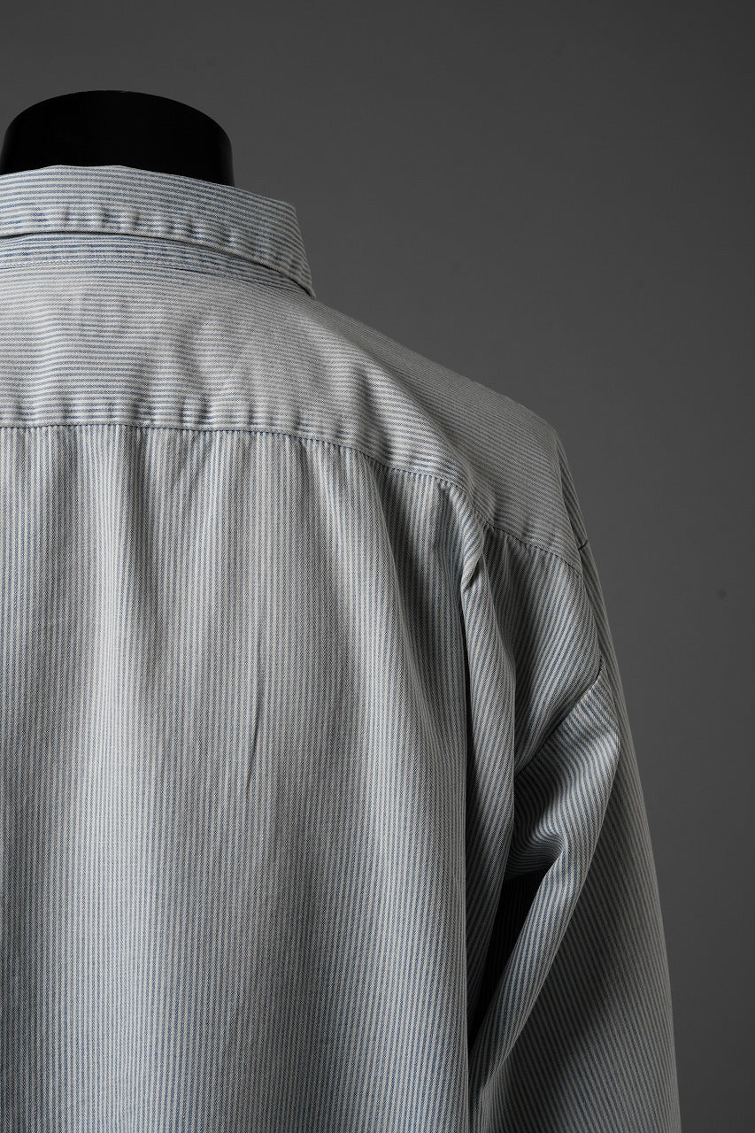 画像をギャラリービューアに読み込む, SAINT Mxxxxxx HICKORY SHIRT / STRIPE (WHITE)