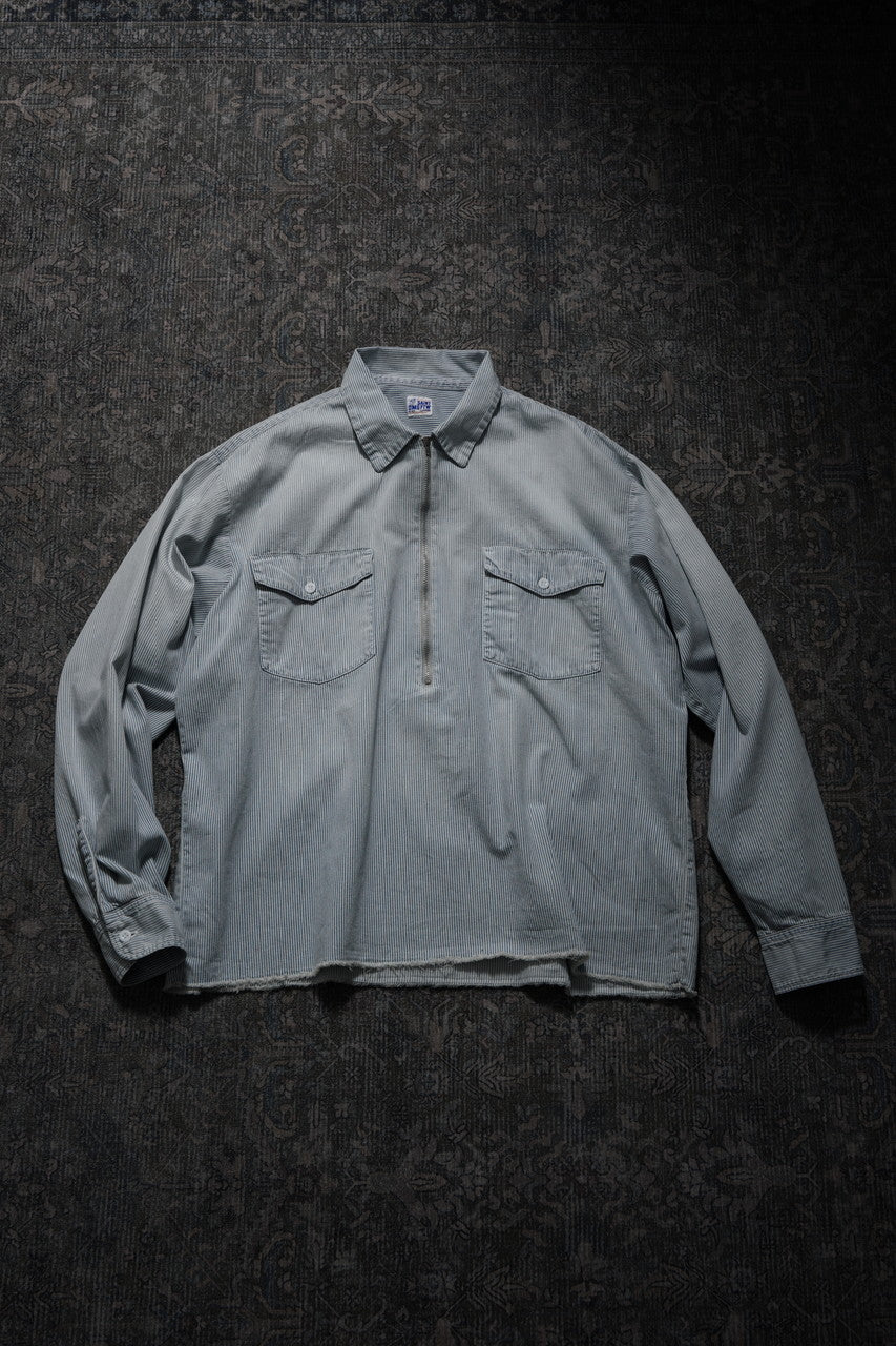画像をギャラリービューアに読み込む, SAINT Mxxxxxx HICKORY SHIRT / STRIPE (WHITE)