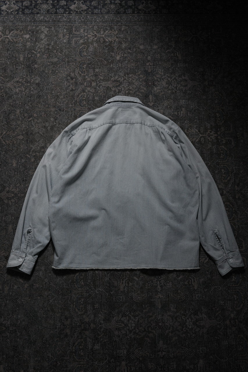 画像をギャラリービューアに読み込む, SAINT Mxxxxxx HICKORY SHIRT / STRIPE (WHITE)