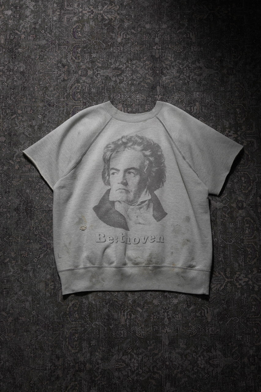 画像をギャラリービューアに読み込む, SAINT Mxxxxxx SS CREW NECK SWEAT / BEETHORVEN (GREY)