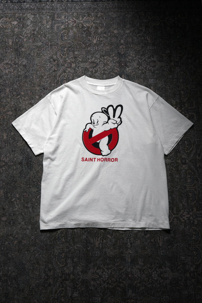 Load image into Gallery viewer, SAINT Mxxxxxx SS TEE / SAINT HORROR (WHITE)