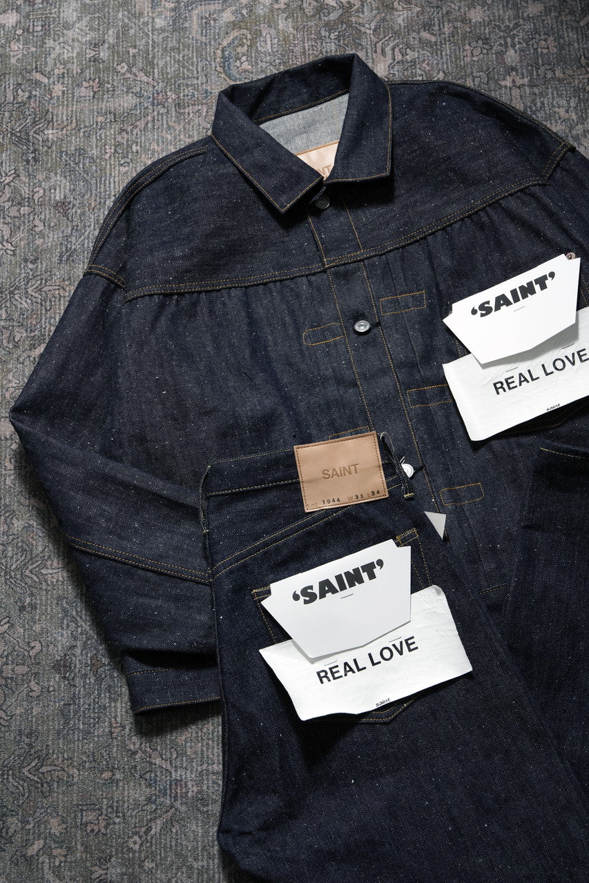画像をギャラリービューアに読み込む, SAINT Mxxxxxx x BerBerJin DENIM JACKET / REGID (BLUE)