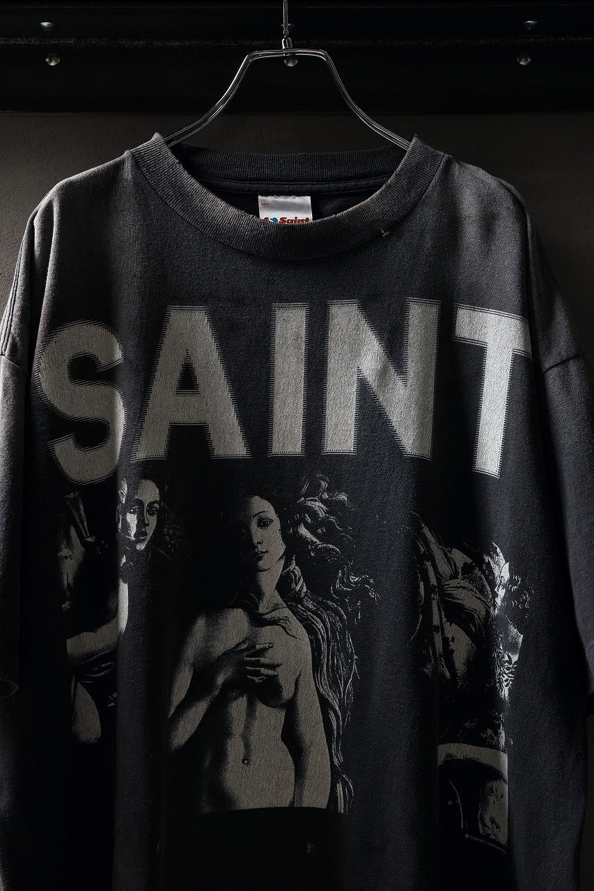 画像をギャラリービューアに読み込む, SAINT Mxxxxxx SS TEE / SAINT MARIA (BLACK)