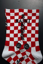 画像をギャラリービューアに読み込む, SAINT Mxxxxxx SOCKS / SINNER (WHITE + RED)