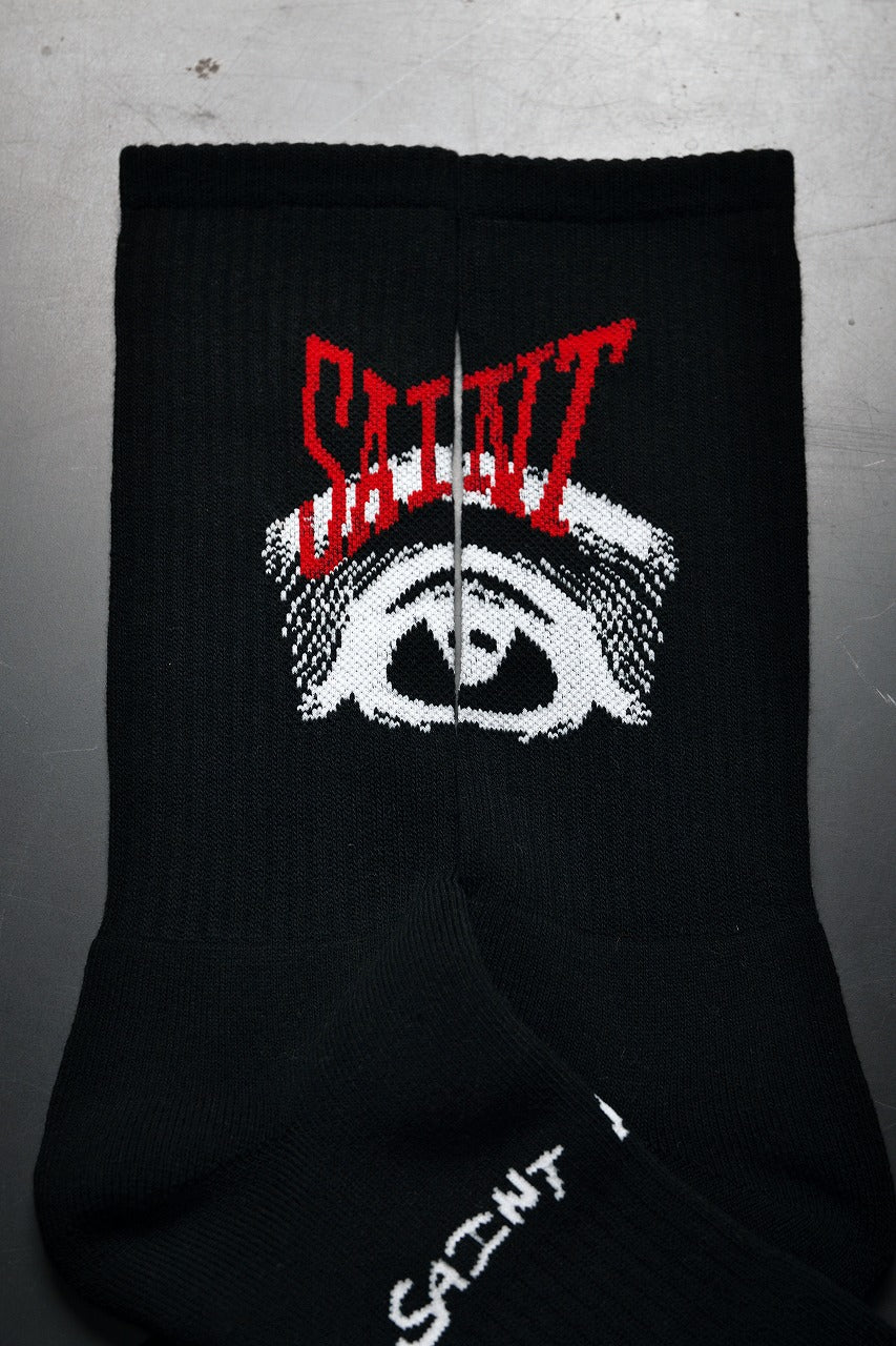画像をギャラリービューアに読み込む, SAINT Mxxxxxx SOCKS / EYE (BLACK)