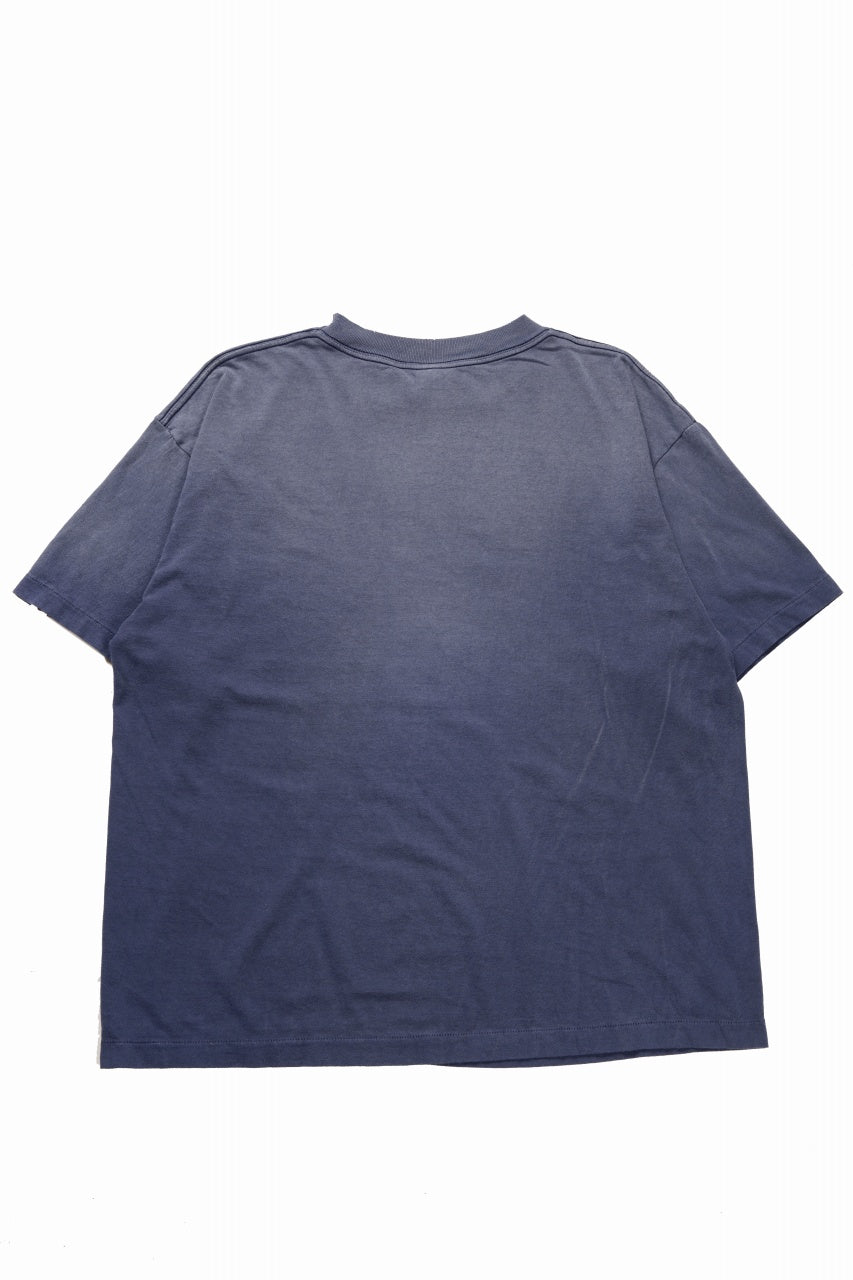 画像をギャラリービューアに読み込む, SAINT Mxxxxxx × A BATHING APE® SS TEE / FADE AWAY LOVE (NAVY)
