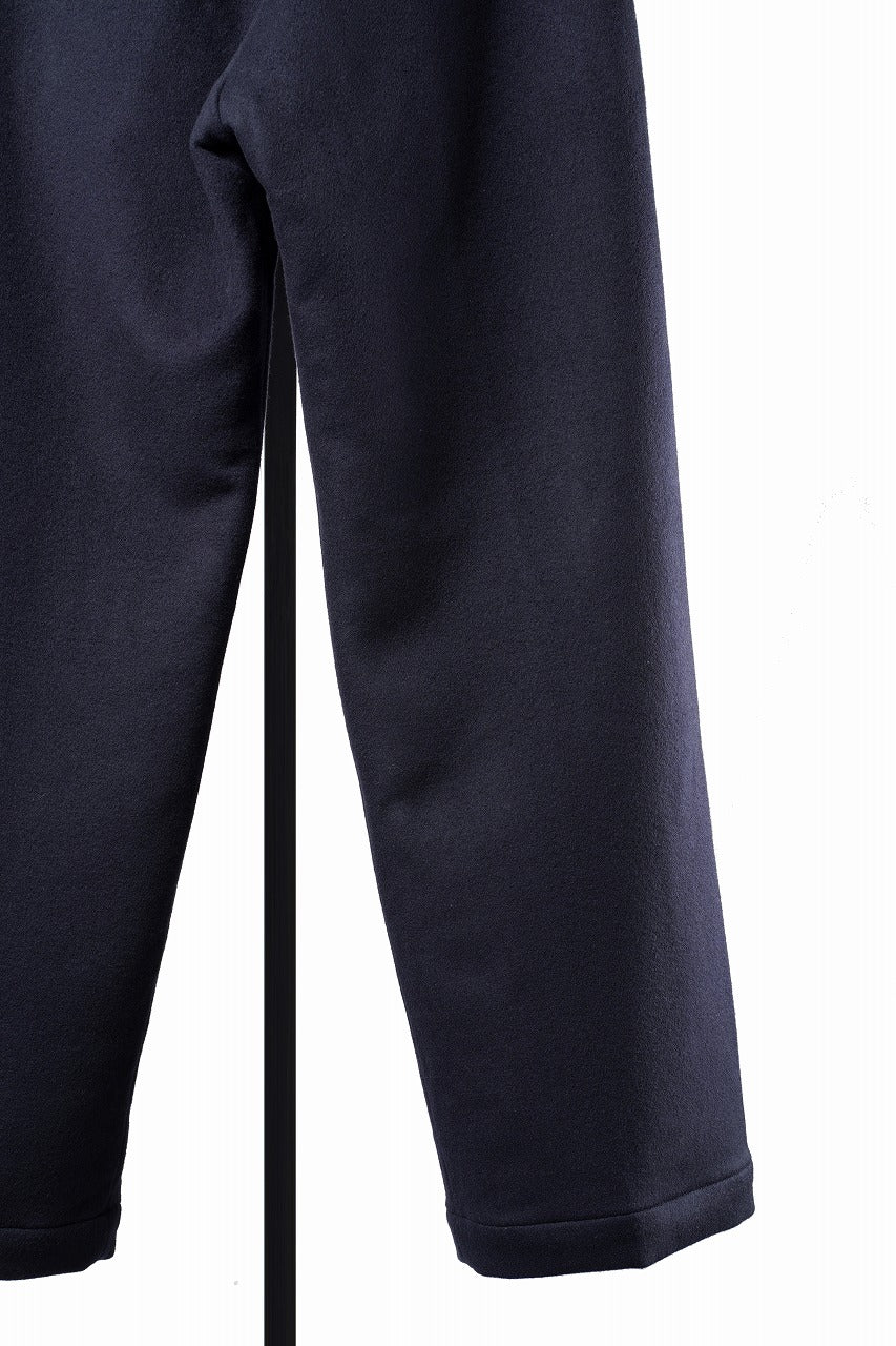 Load image into Gallery viewer, FULLCOUNT 1145 WOOL MELTON WIDETUCK TROUSERS (NAVY)