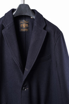 Load image into Gallery viewer, FULLCOUNT 2055 WOOL MELTON UNSTRUCTURED JACKET (NAVY)