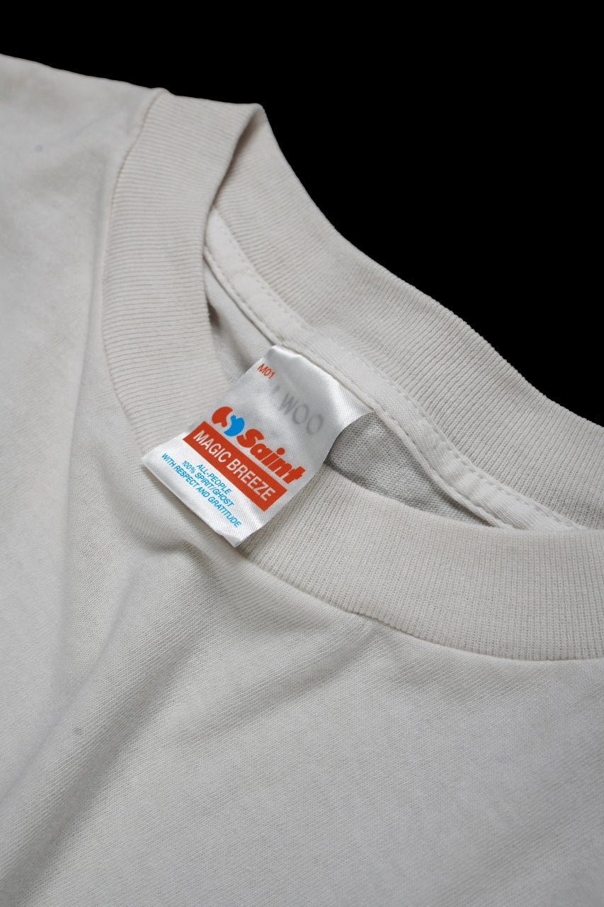 画像をギャラリービューアに読み込む, SAINT Mxxxxxx × Dr. Woo LS TEE / TATOO (WHITE)