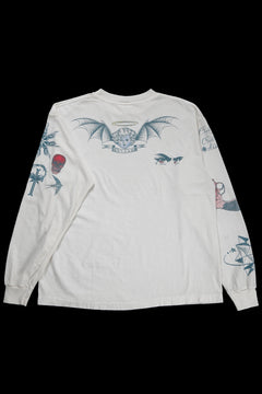 画像をギャラリービューアに読み込む, SAINT Mxxxxxx × Dr. Woo LS TEE / TATOO (WHITE)
