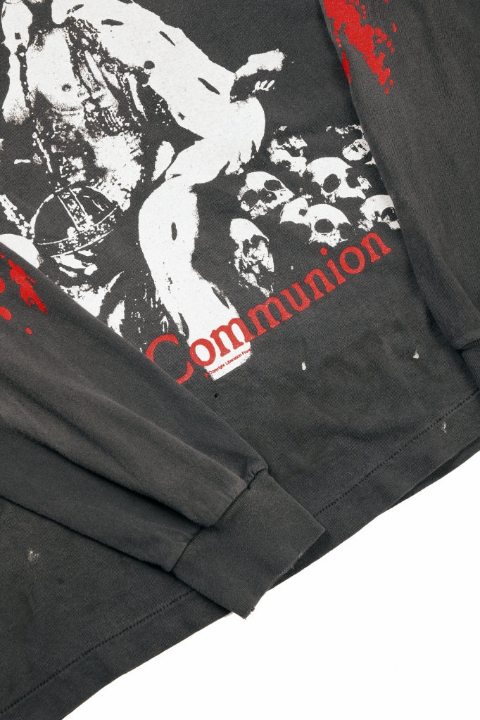 画像をギャラリービューアに読み込む, SAINT Mxxxxxx LS TEE / SAINT IS A KISS (BLACK)