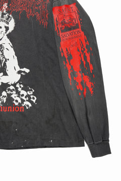 画像をギャラリービューアに読み込む, SAINT Mxxxxxx LS TEE / SAINT IS A KISS (BLACK)