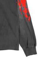 画像をギャラリービューアに読み込む, SAINT Mxxxxxx LS TEE / SAINT IS A KISS (BLACK)