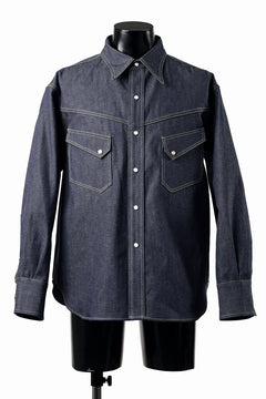 画像をギャラリービューアに読み込む, SAINT Mxxxxxx x BerBerJin DENIM SHIRT / REGID (BLUE)