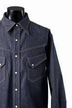 画像をギャラリービューアに読み込む, SAINT Mxxxxxx x BerBerJin DENIM SHIRT / REGID (BLUE)