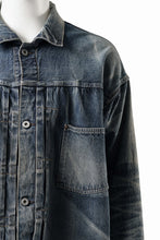 Load image into Gallery viewer, SAINT Mxxxxxx x BerBerJin BJ_DENIM JACKET DAMAGE (BLUE)