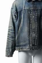 Load image into Gallery viewer, SAINT Mxxxxxx x BerBerJin BJ_DENIM JACKET DAMAGE (BLUE)