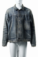 Load image into Gallery viewer, SAINT Mxxxxxx x BerBerJin BJ_DENIM JACKET DAMAGE (BLUE)