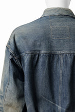 Load image into Gallery viewer, SAINT Mxxxxxx x BerBerJin BJ_DENIM JACKET DAMAGE (BLUE)