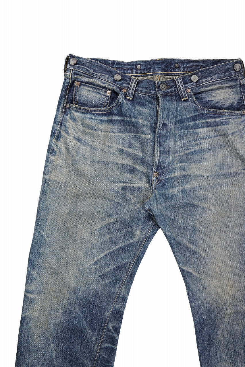 画像をギャラリービューアに読み込む, SAINT Mxxxxxx x BerBerJin BB_DENIM PANT 5PKTS DAMAGE (BLUE)